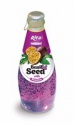 passion fruit basil seed juice drink - product's photo