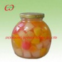 hot sell 425ml canned fruit cocktail, canned mix fruit in jar - product's photo