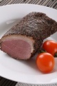 smoked duck  meat with black pepper - product's photo