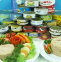 canned tuna fish chunks in brine - product's photo