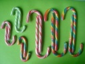 crutch stick christmas lollipop candy cane - product's photo