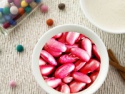 british type drak red light speckled kidney beans - product's photo