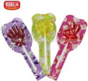  finger shape multi color fruity lollipop candy - product's photo