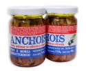 anchovy salted fillets in olive oil - product's photo