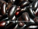 dark purple kidney beans - long shape - product's photo
