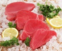 frozen tuna steak co treated - product's photo