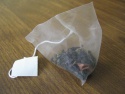raspberry oolong tea in pyramid sachets - product's photo