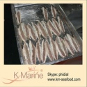 frozen meat of fresh mackerel fish - product's photo