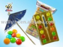 chocolate bean with umbrella toy - product's photo