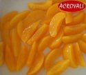 canned peach slices in syrup in 227g tins - product's photo