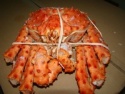 cooked king crab - product's photo